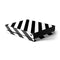 Black and White Geometric Stripes Xbox One X Console Skin